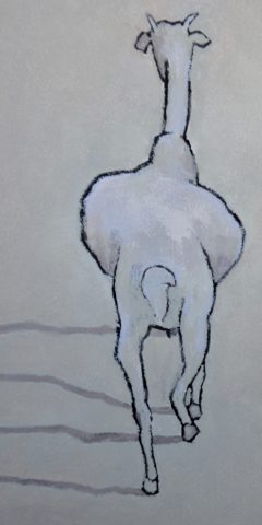 Mixed media. 28.5 x 16.5cm